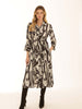 Pomodoro - Abstract Midi Dress