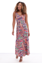K Design - Maxi V Neckline Dress
