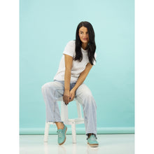 Lunar - Leather Plimsoll