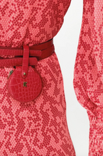 K Design - Wine Reptile Dress