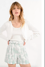 Molly Bracken - Cropped Scalloped Cardigan