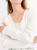 Molly Bracken - Cropped Scalloped Cardigan