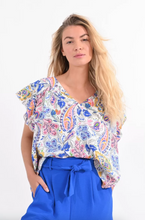 Molly Bracken - Paisley Print Top