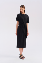 Feria - Black Gather Dress