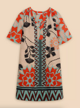 White Stuff - June Linen Notch Neck Dress