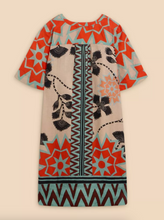 White Stuff - June Linen Notch Neck Dress