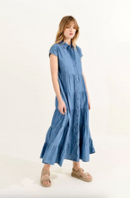 Molly Bracken - Blue Denim Shirt Dress