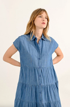 Molly Bracken - Blue Denim Shirt Dress