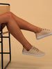 Lunar - St Ives Leather Plimsoll