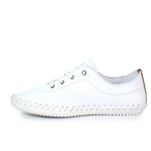 Lunar - St Ives Leather Plimsoll