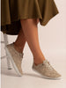 Lunar - St Ives Leather Plimsoll