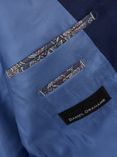 Daniel Grahame - 3 Piece Navy Check Suit