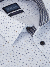 Douglas - White Print Long Sleeve Shirt