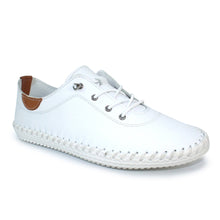 Lunar - St Ives Leather Plimsoll
