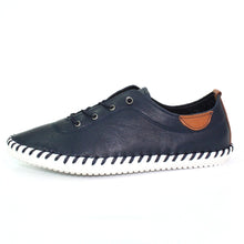 Lunar - St Ives Leather Plimsoll