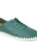 Lunar - St Ives Leather Plimsoll