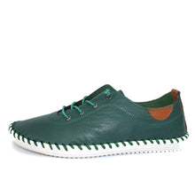 Lunar - St Ives Leather Plimsoll