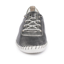 Lunar - St Ives Leather Plimsoll