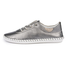 Lunar - St Ives Leather Plimsoll