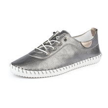 Lunar - St Ives Leather Plimsoll