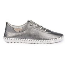 Lunar - St Ives Leather Plimsoll