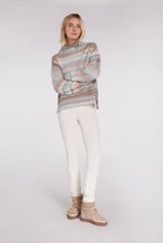 Oui - Stand-Up Collar Knitted Jumper