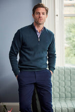 André - Clifden 1/4 Zip Forest Jumper