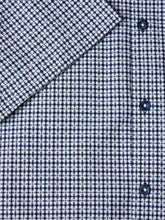 Daniel Grahame - Geneva Navy & White Casual Shirt