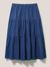 White Stuff - Mia Tiered Denim Skirt