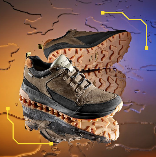 Clarks ATL Trail Lo, Grey Combi Clarks ATL Trail Lo, Grey Combi