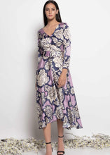 Matilde Cano - Lilac Floral Dress