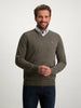 State of Art - Sepia V-Neck Jumper