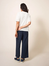 White Stuff - Sage Trim Top