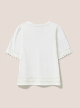 White Stuff - Sage Trim Top