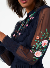 French Connection - Abra Embroidered Mesh Dress