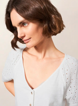 White Stuff - Broderie Mix Top