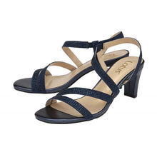 Lotus - Bernadette Navy Sandal
