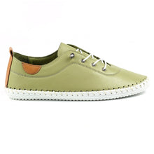 Lunar - St Ives Leather Plimsoll