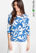 Olsen - Leaf Print Tee