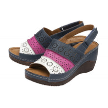 Lotus - Neylan Wedge Sandals