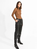 Molly Bracken - Vegan Leather Straight Leg Pants