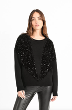 Molly Bracken - Sequin Yoke Sweater