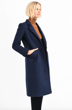 Molly Bracken - Long Navy Coat