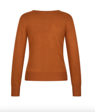 Zilch - Caramel Round Neck Cardigan