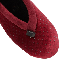 Lotus - Beverley Velour Slippers