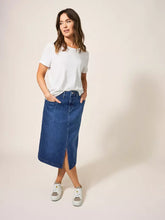 White Stuff - Penny Denim Midi Skirt