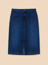 White Stuff - Penny Denim Midi Skirt